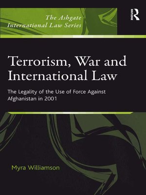 cover image of Terrorism, War and International Law